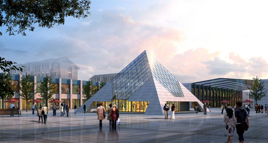 克孜勒苏柯尔克孜金字塔网架